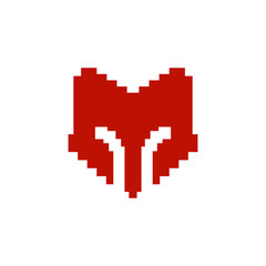 Obraz premium Pixel Logo Templates