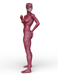 Fototapeta premium スーパーヒロイン