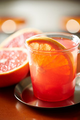 Fresh grapefruit juice 