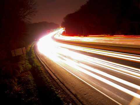 Evening traffic