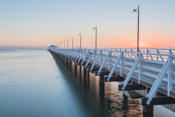 Beautiful light at Shorncliffe pier. 