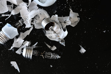 Broken Light Bulbs