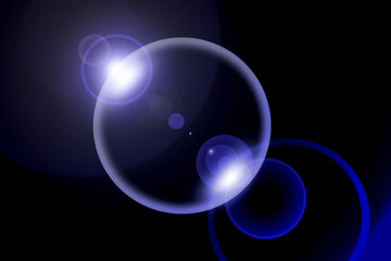 lens, circle abstract background, motion blur on color background, light blur background abstract