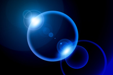 lens, circle abstract background, motion blur on color background, light blur background abstract