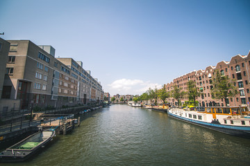 Canal in Amsterdam