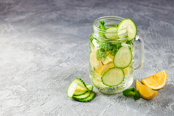 Infused detox water
