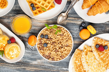 Carbohydrate breakfast