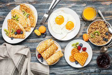 Carbohydrate breakfast