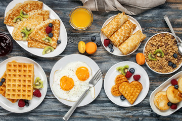 Carbohydrate breakfast