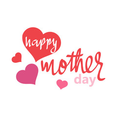 Happy Mother Day Message with Hearts