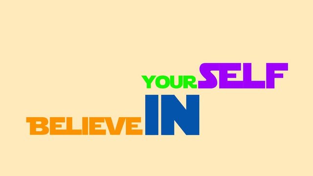 Believe in yourself kinect Type