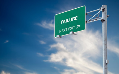 3D rendering dirty realistic highway sign and cloud sky with message about