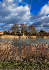 Herbstlandschaft am Kanal