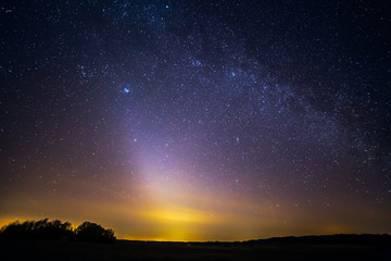 Rare night sky phenomenon - Zodiacal light