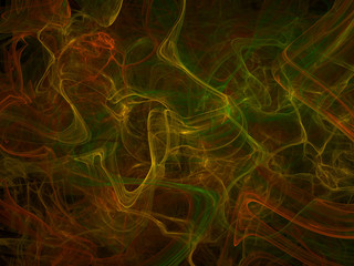 surreal futuristic digital 3d design art abstract background fractal illustration for meditation and decoration wallpaper