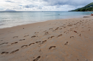 Plage de Beauvallon, Mahé, Seychelles 