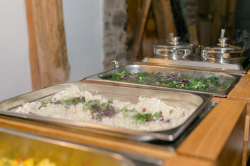 Hochzeitstisch, Deko, Gedeckter Tisch, Kerzen Florist