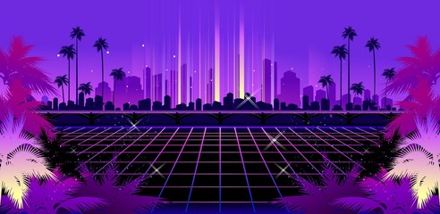 Retro Wave synth