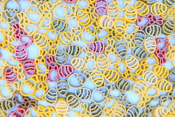 Easter Composition with Pasta