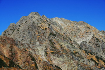 穂高連峰縦走　西穂高岳から奥穂高岳へ