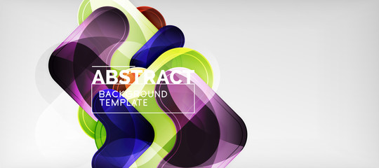 Light effects glossy arrows background