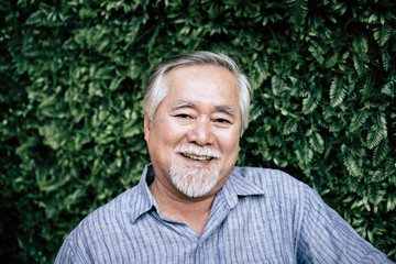 Portrait of Senior Man smiling