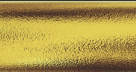 gold foil texture background 3D rendering