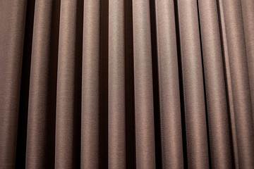 Solid color curtain fabric for the fabric market