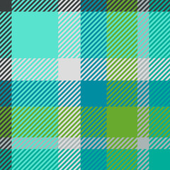 Plaid or tartan vector is background or texture in many color