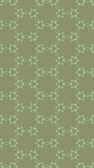 Ornate geometric pattern and abstract colored background