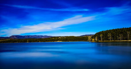 View of the Regajo reservoir