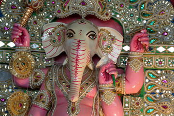 ganesha elephant statue