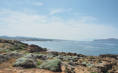 Fototapeta na wymiar Greece Crete island Iguana Beach