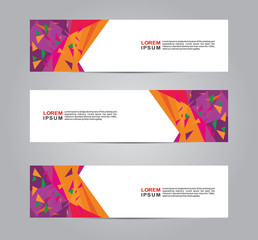Banner background. web banner business template. modern design