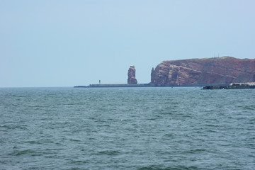 View of small island in the North Sea, Heligoland, Helgoland, Long Anna