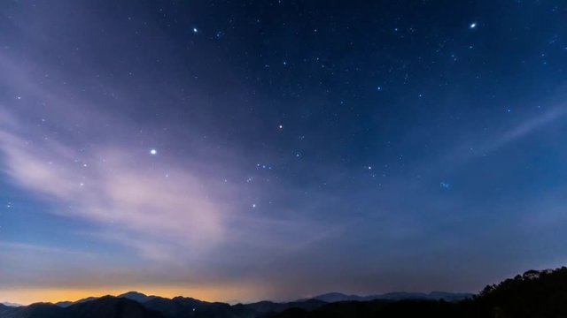 星座・オリオン座_4K_60bfp