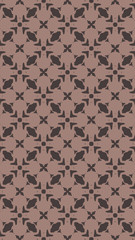 Ornate geometric pattern and abstract colored background