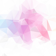 Naklejka premium Light color geometric rumpled triangular low poly origami style gradient illustration graphic background. Vector polygonal design for your business.