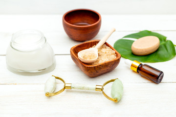 Beauty zero waste. Skin care