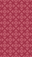 Ornate geometric pattern and abstract colored background