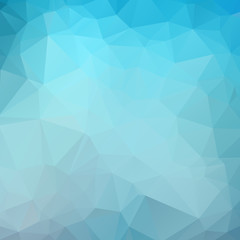 Dark Blue Color Polygon Background Design, Abstract Geometric Origami Style With Gradient