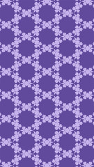 Ornate geometric pattern and abstract colored background