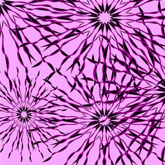 Purple abstract print pattern.