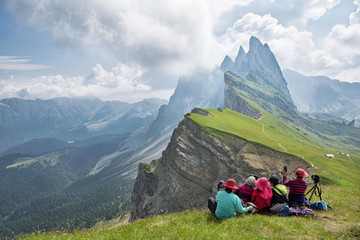 Seceda Mountains