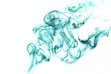 The abstract picture of the smoke. 