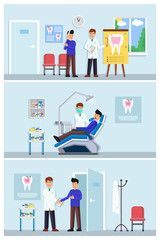 Dental clinic set
