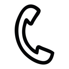 telephone handset icon