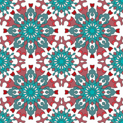 Abstract seamless background. Texture in bright colors.