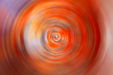 Multicolored rings - soft focus abstract background.