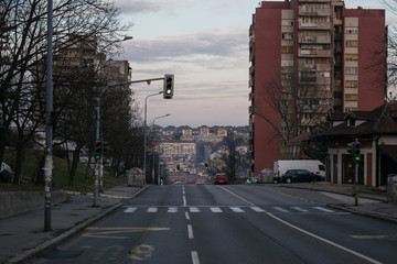 Pilota Mihaila Petrovica street in rakovica belgrade serbia